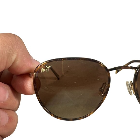 Maui Jim Women’s Noni STG-BG Sunglasses Polarized Brown Lenses Italy - Picture 2 of 10